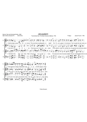 Jerusalem - Jacob French