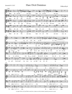 Haec dicit Dominus - Haec dicit Dominus