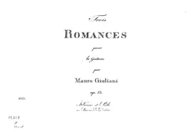 Romances pour la Guitarre