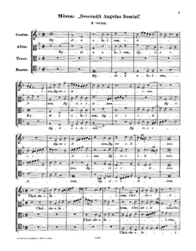 Missa Descendit Angelus