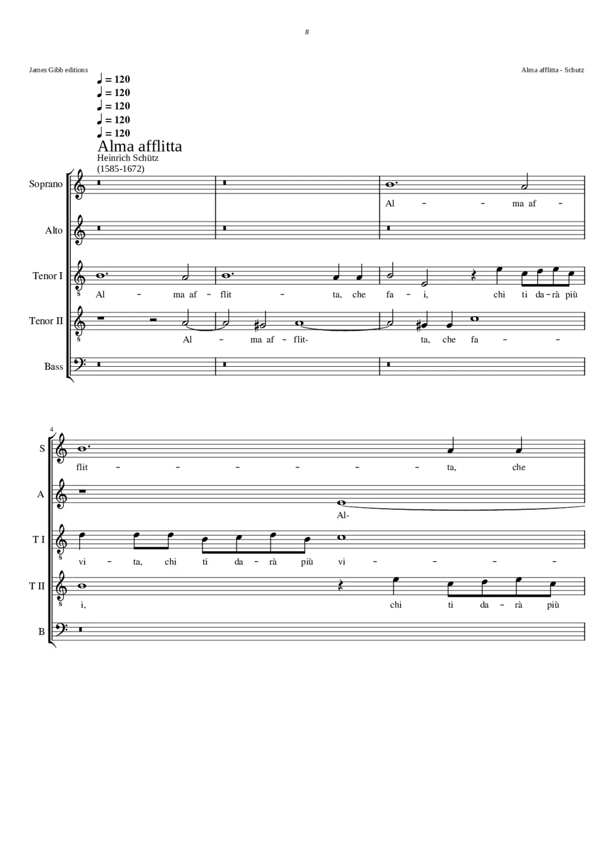 Alma afflitta SWV 4 - Page 1
