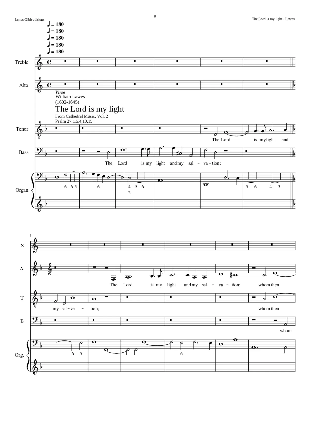 The Lord is my light - Page 1