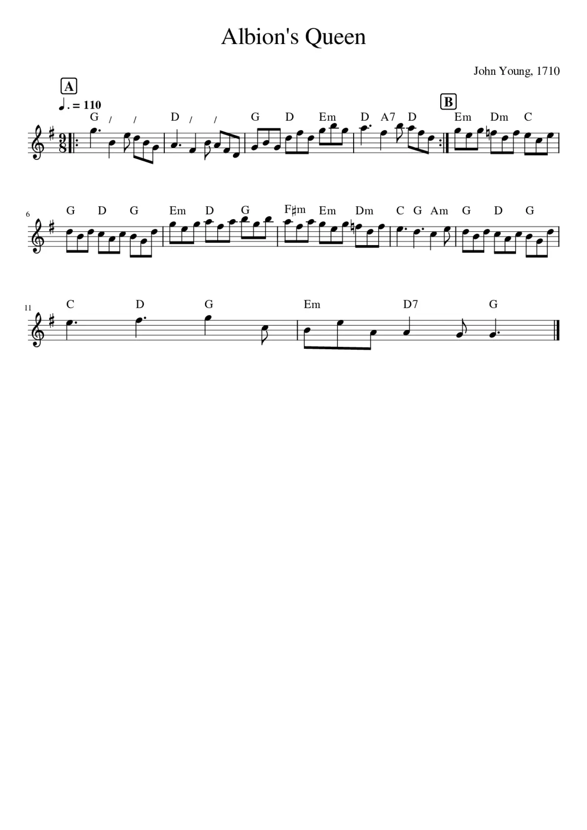 Albion's Queen - Page 1