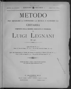 Metodo par imparare e conoscere la musica e suonare la chitarra