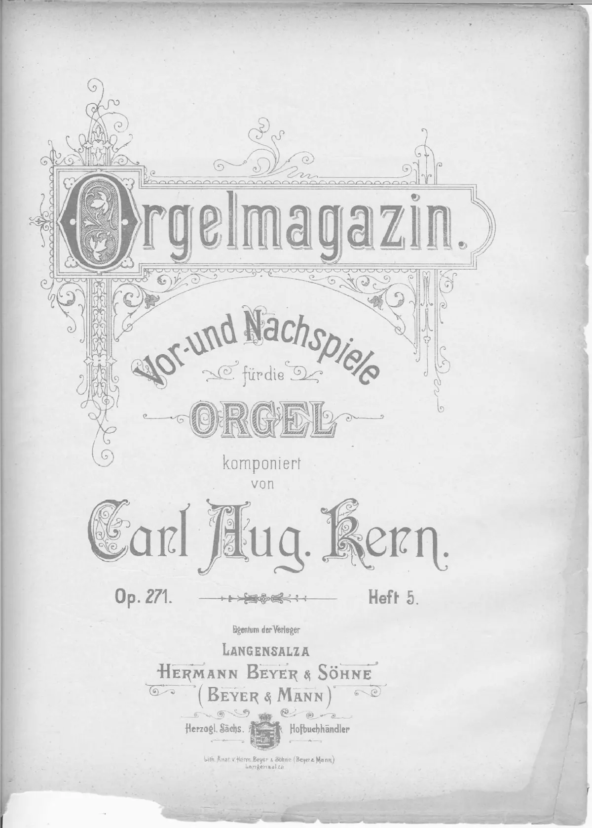 15 Vorspiele und ein Nachspiel - Page 1