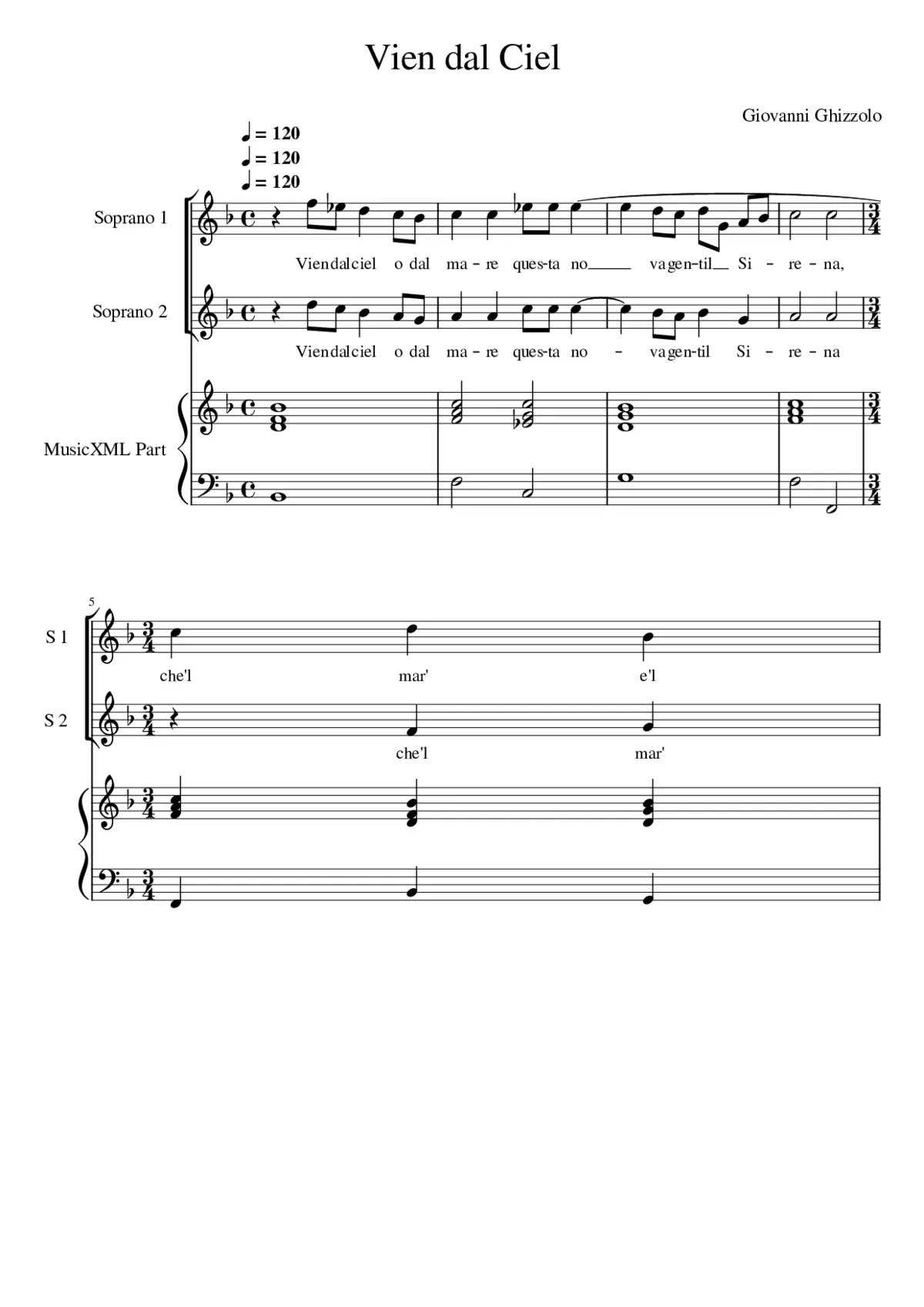 Vien dal ciel - Page 1