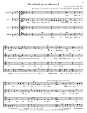 Die mich erfrewt ist lobens werd