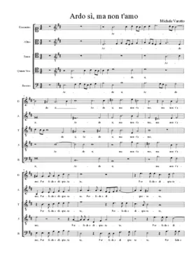 Ardo sì, ma non t'amo