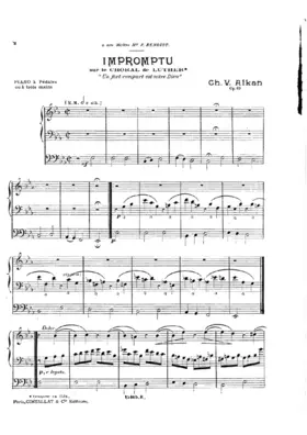 Impromptu sur le Choral de Luther