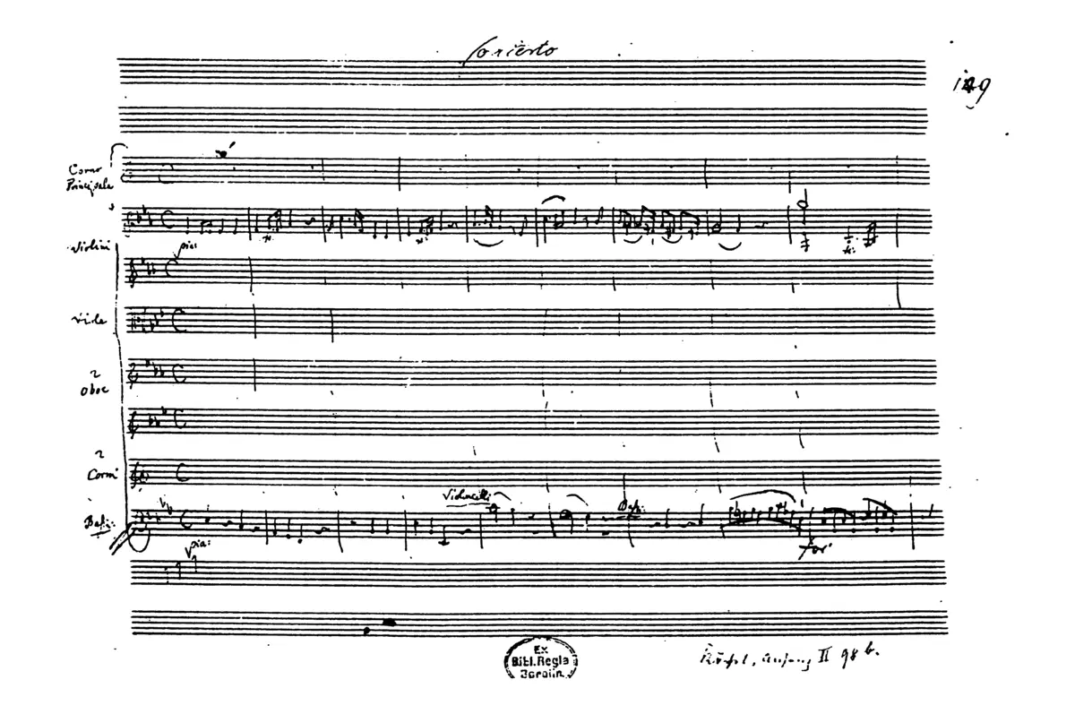 Horn Concerto - Page 1