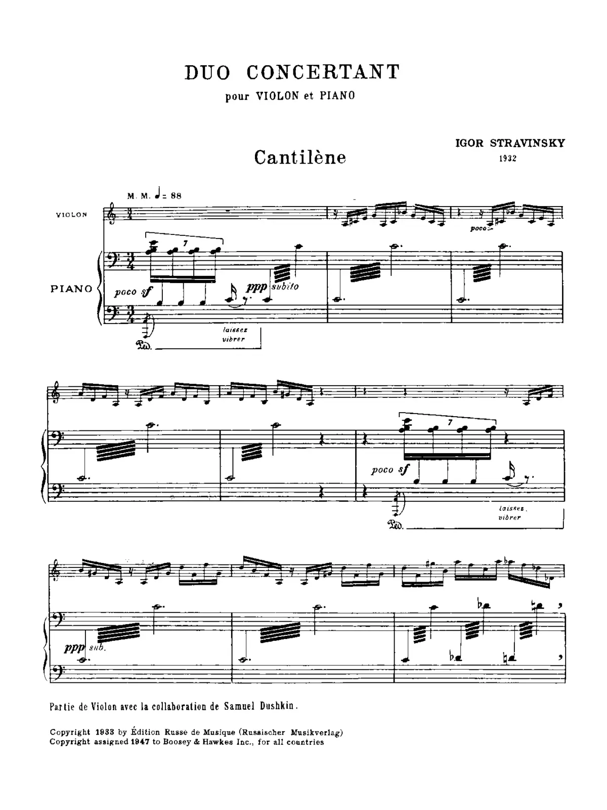 Duo concertant - Page 1