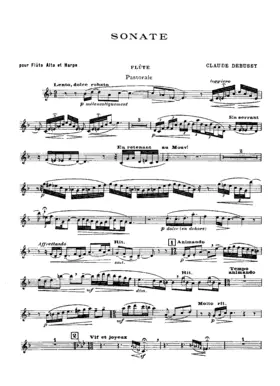 Sonata for Flute, Viola and Harp