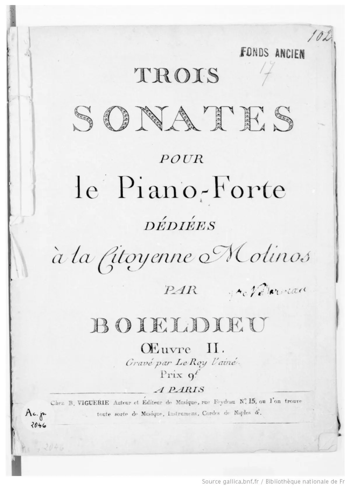 3 Piano Sonatas - Page 1