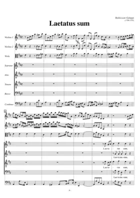 Laetatus sum