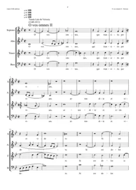 O vos omnes (not to be confused with the 1572 setting for mixed voices)