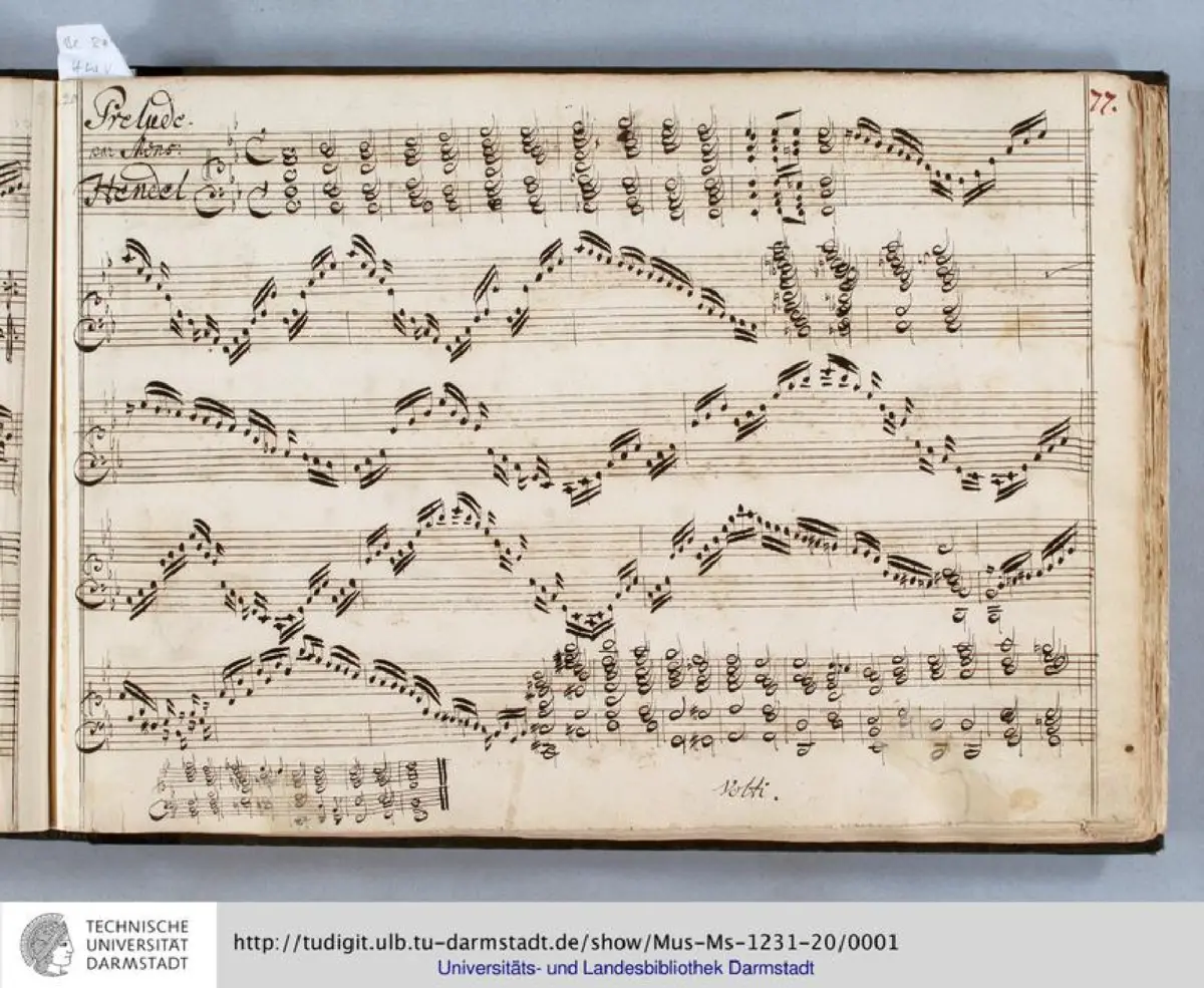 Suite in B-flat major - Page 1