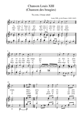 Tu crois, ô beau soleil