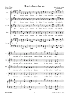 I loved a lass, a fair one