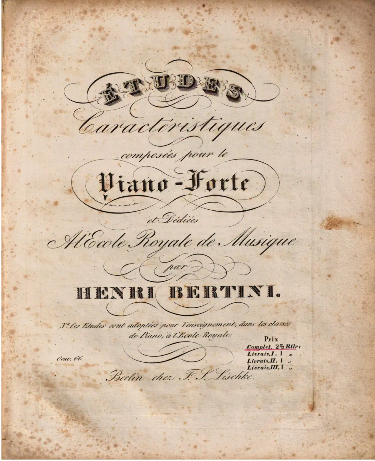 25 Etudes - Page 1