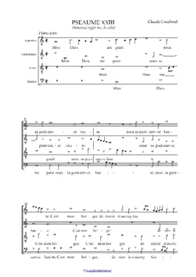 Mon Dieu me paist sous sa puissance haute