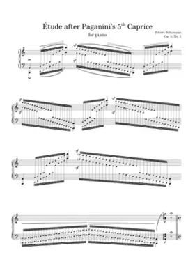 Etudes after Paganini Caprices Op.3