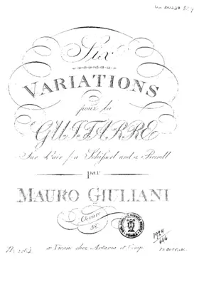 6 Variations sur l'air ä Schüsserl und ä Reindl