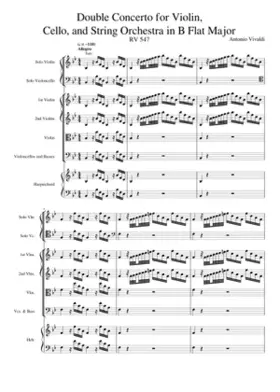 Concerto for Violin and Cello in B-flat major RV 547