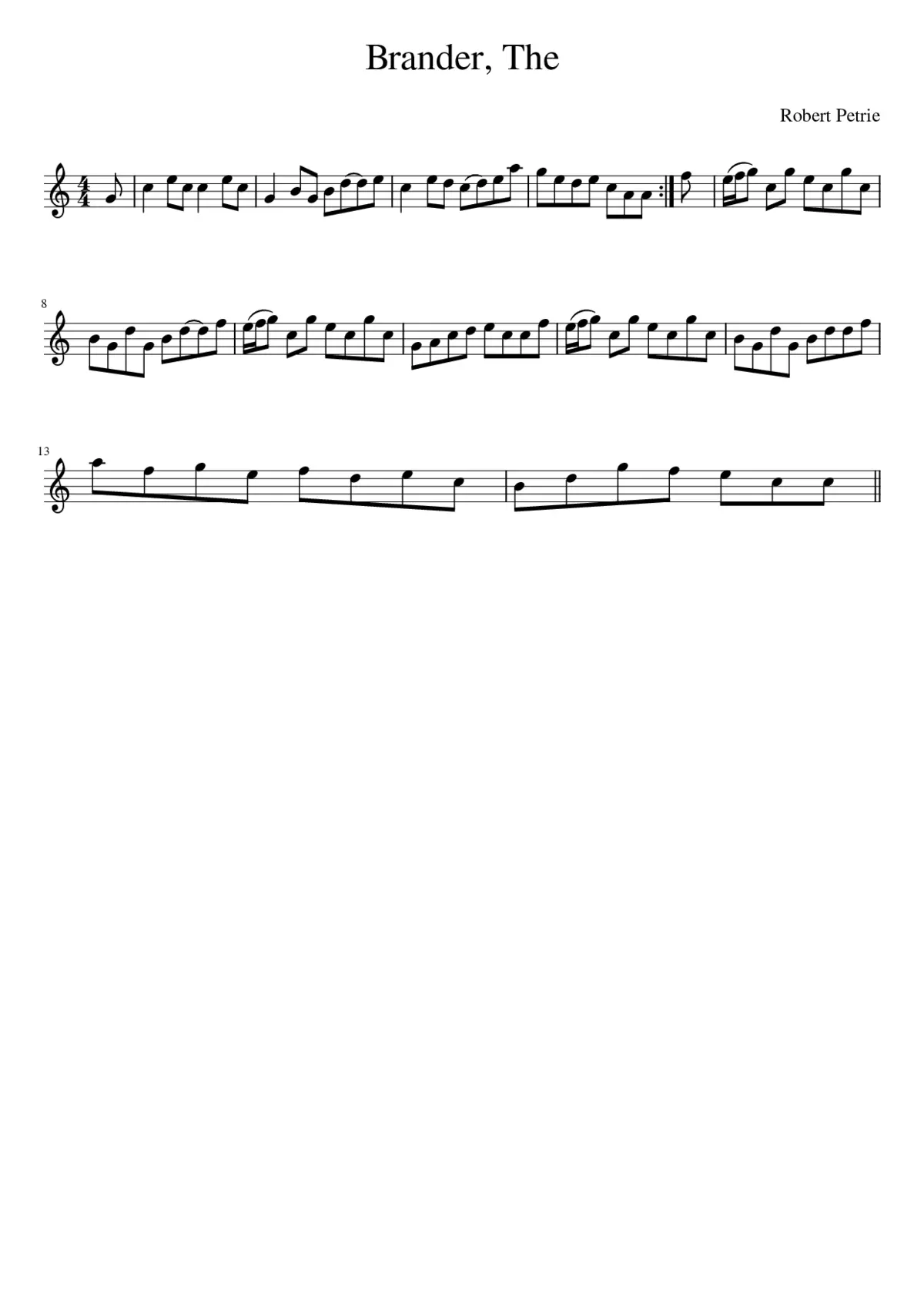 The Brander - Page 1