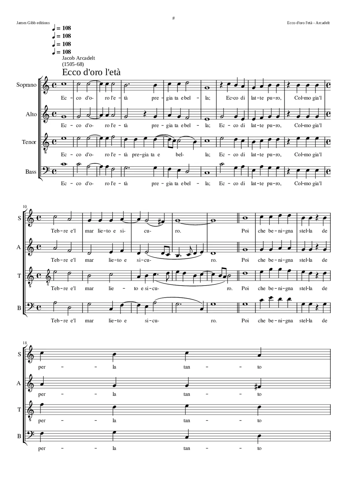 Ecco d'oro l'età - Page 1