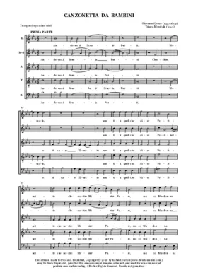 Canzonetta da Bambini