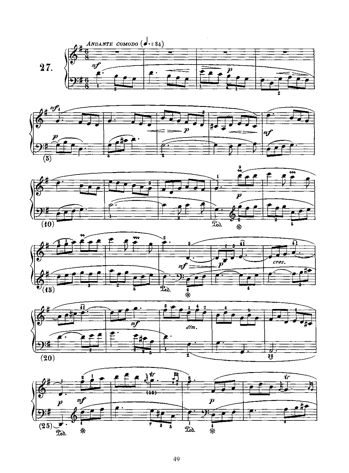 Keyboard Sonata in G major - Page 1