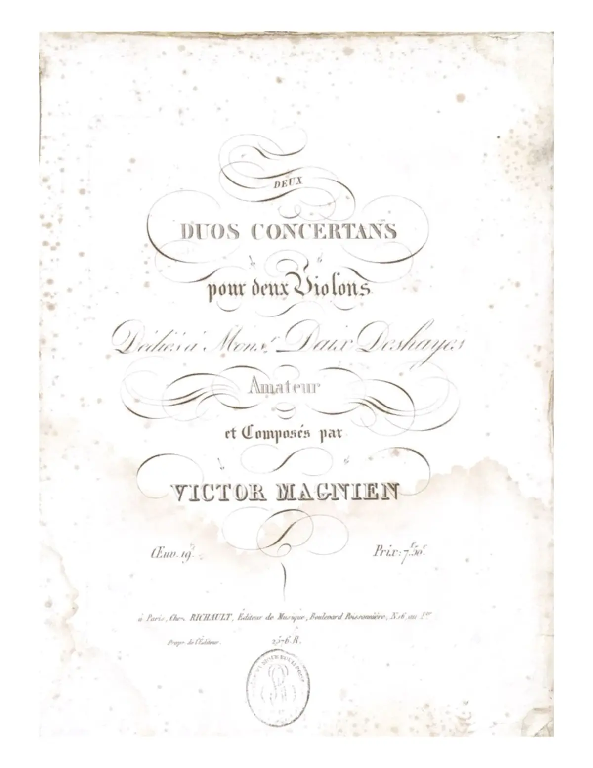 Two Concert Duos for Two Violins - Page 1