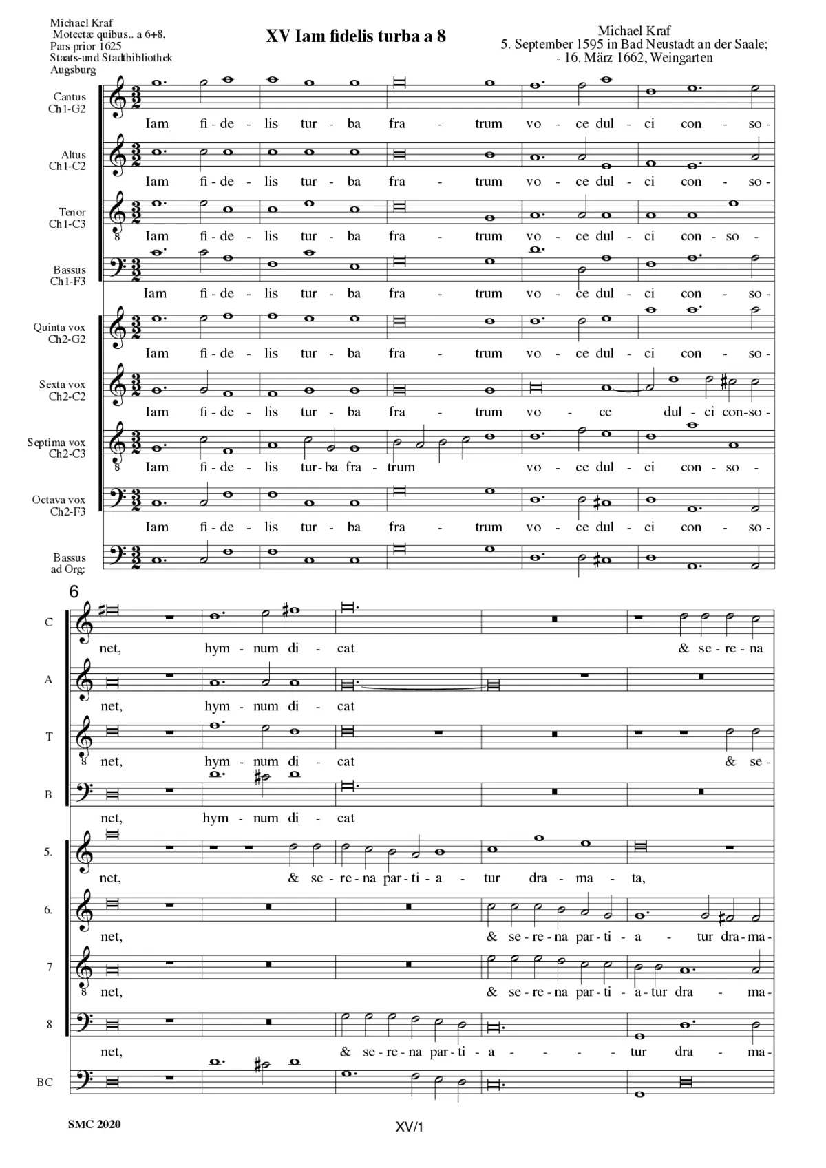 Iam fidelis turba - Page 1