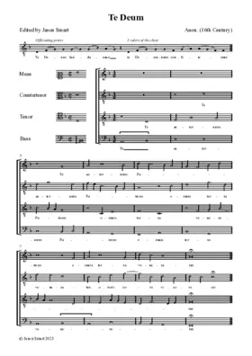Te Deum (Gyffard Partbooks)