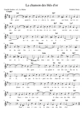 La chanson des blés d'or