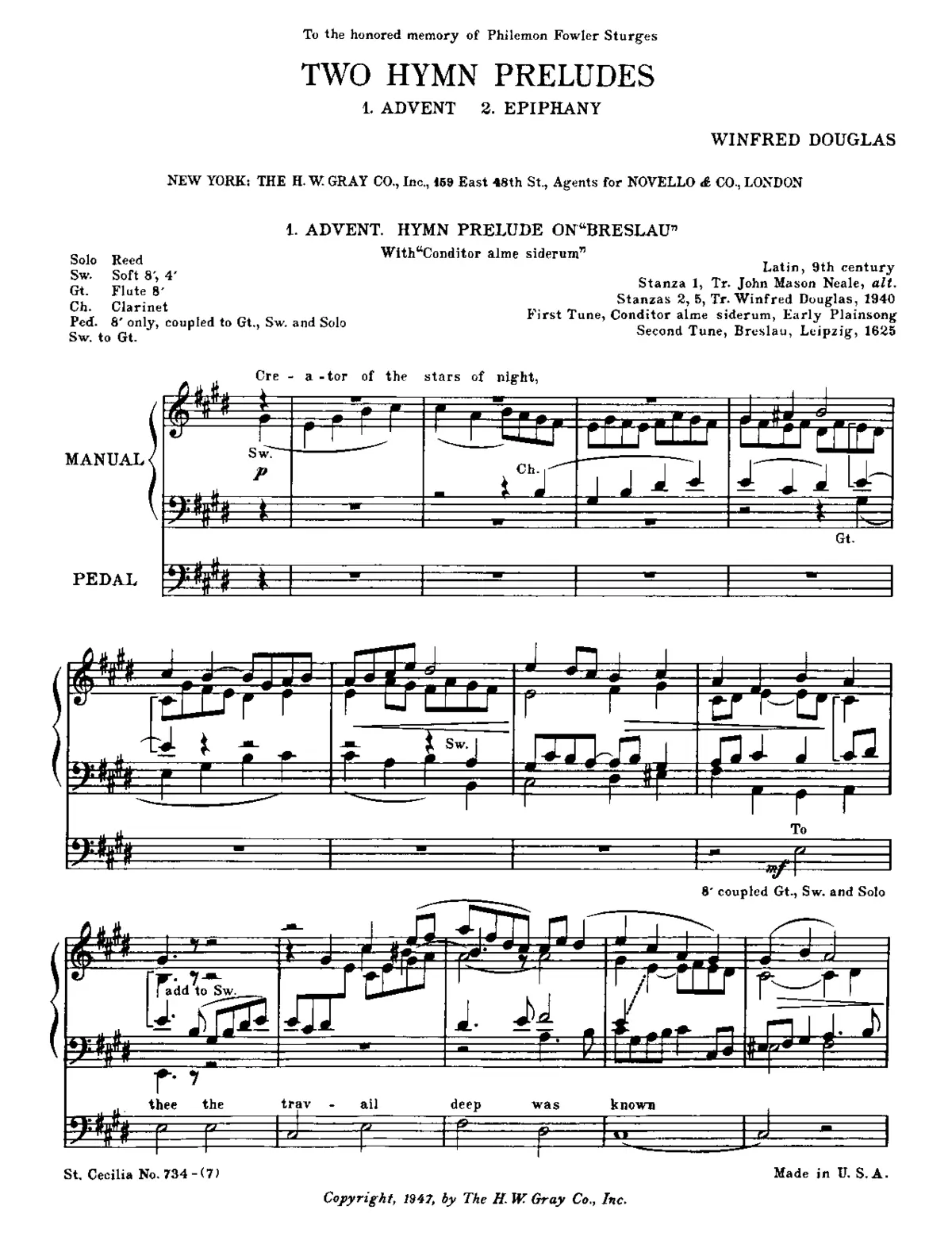 2 Hymn Preludes - Page 1