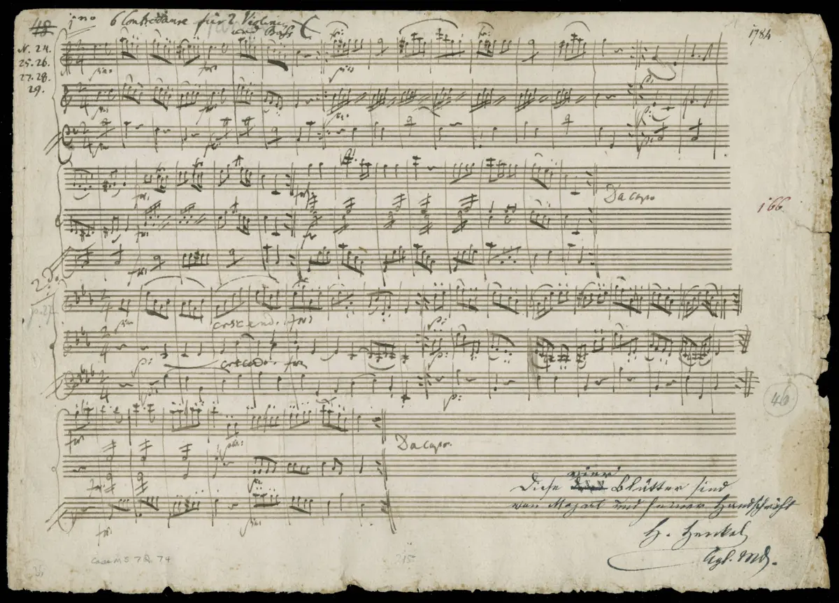 6 Country Dances - Page 1