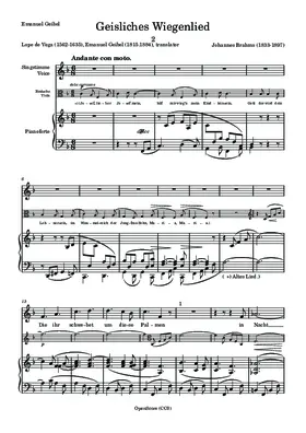 Geistliches Wiegenlied