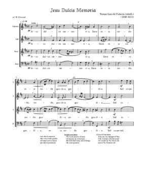 Jesu, dulcis memoria