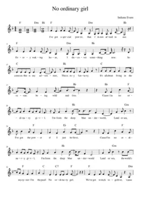 no ordinary girl