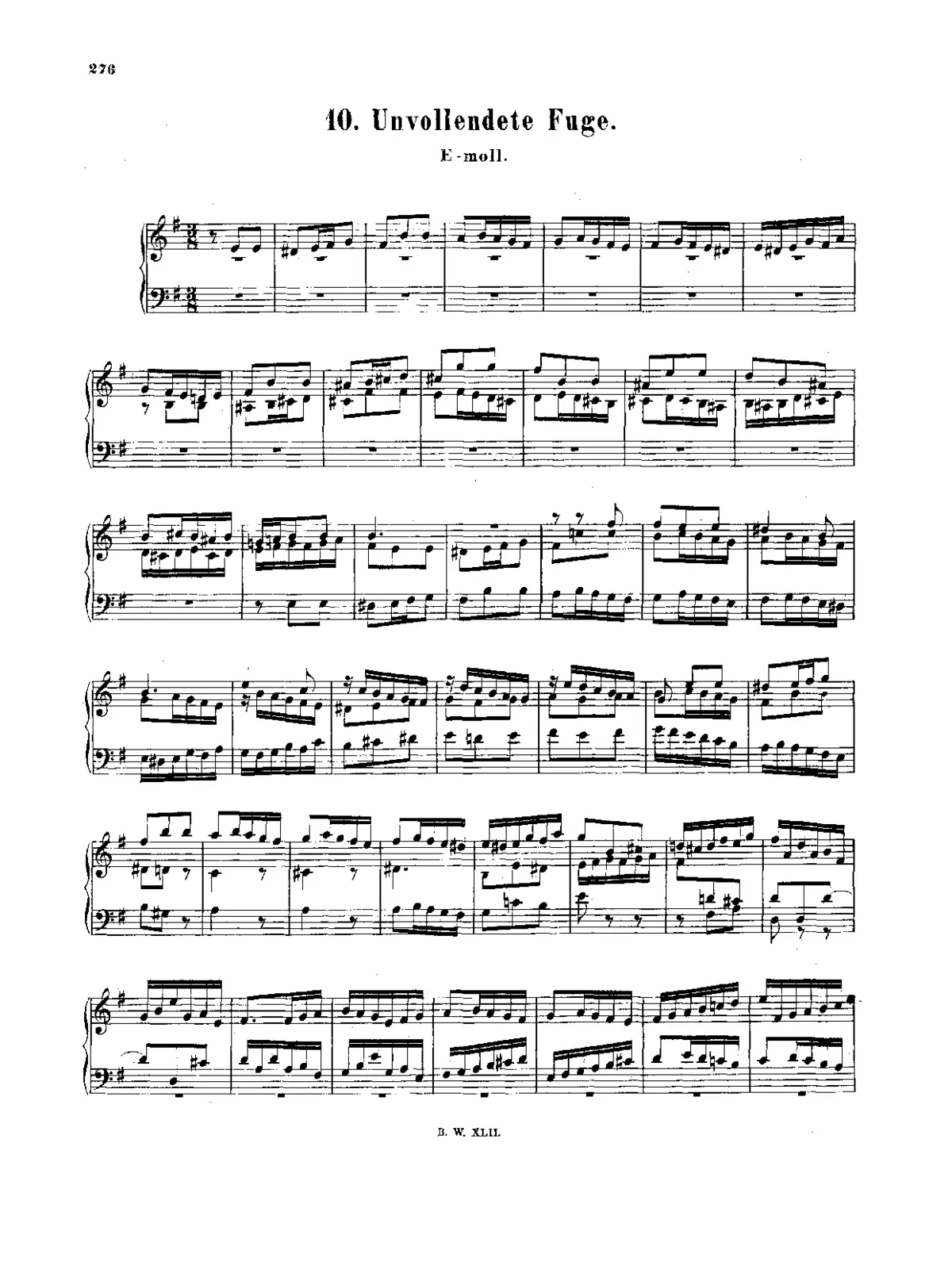 Fugue - Page 1