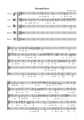 Exsurgat Deus a 5