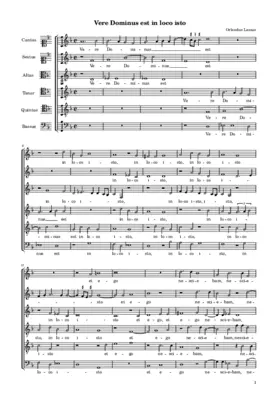 Vere Dominus est in loco isto