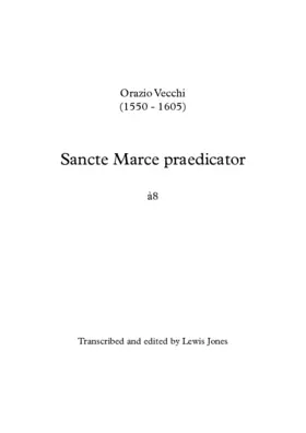 Sancte Marce Praedicator a 8