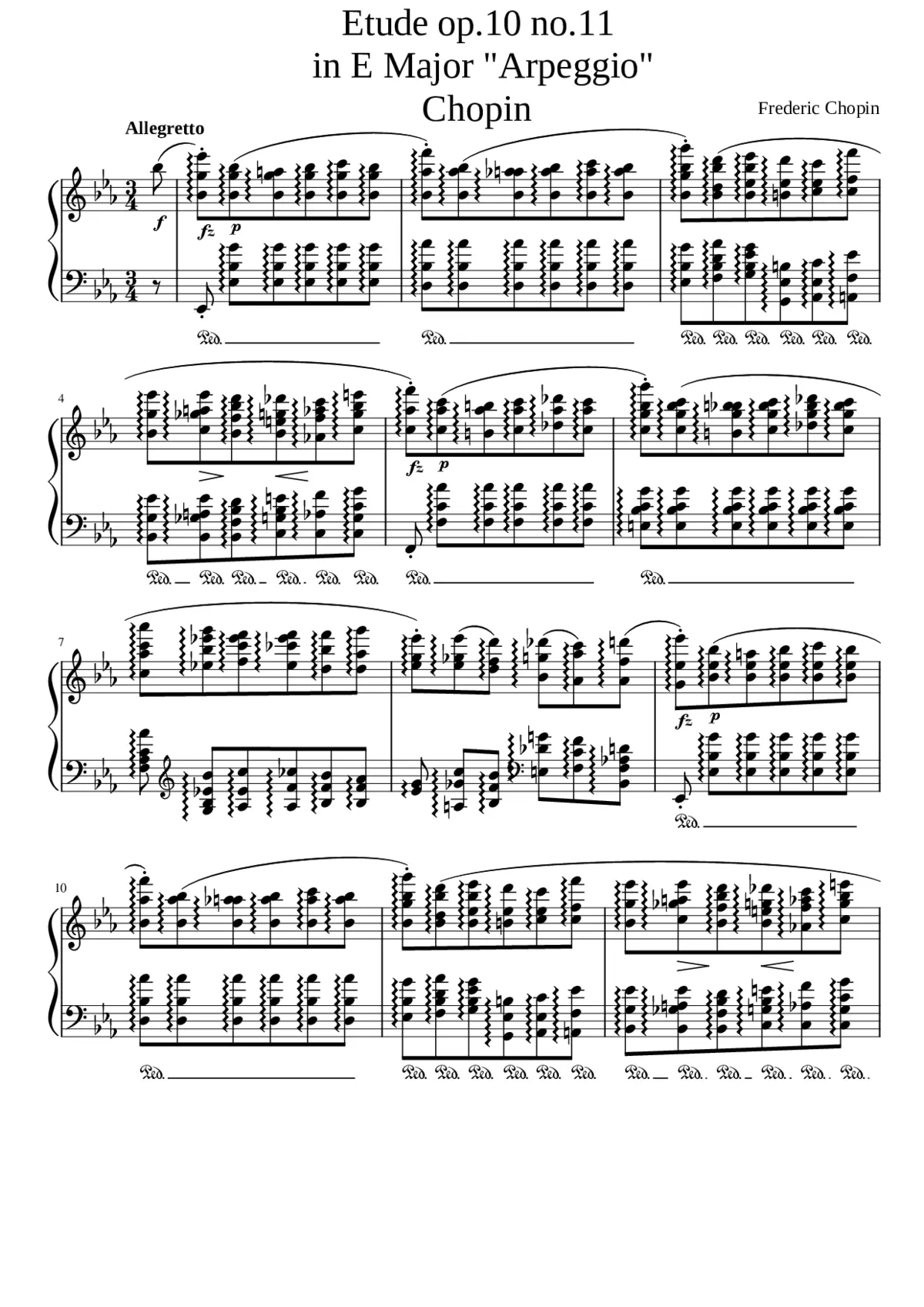 Études Op.10 - Page 1