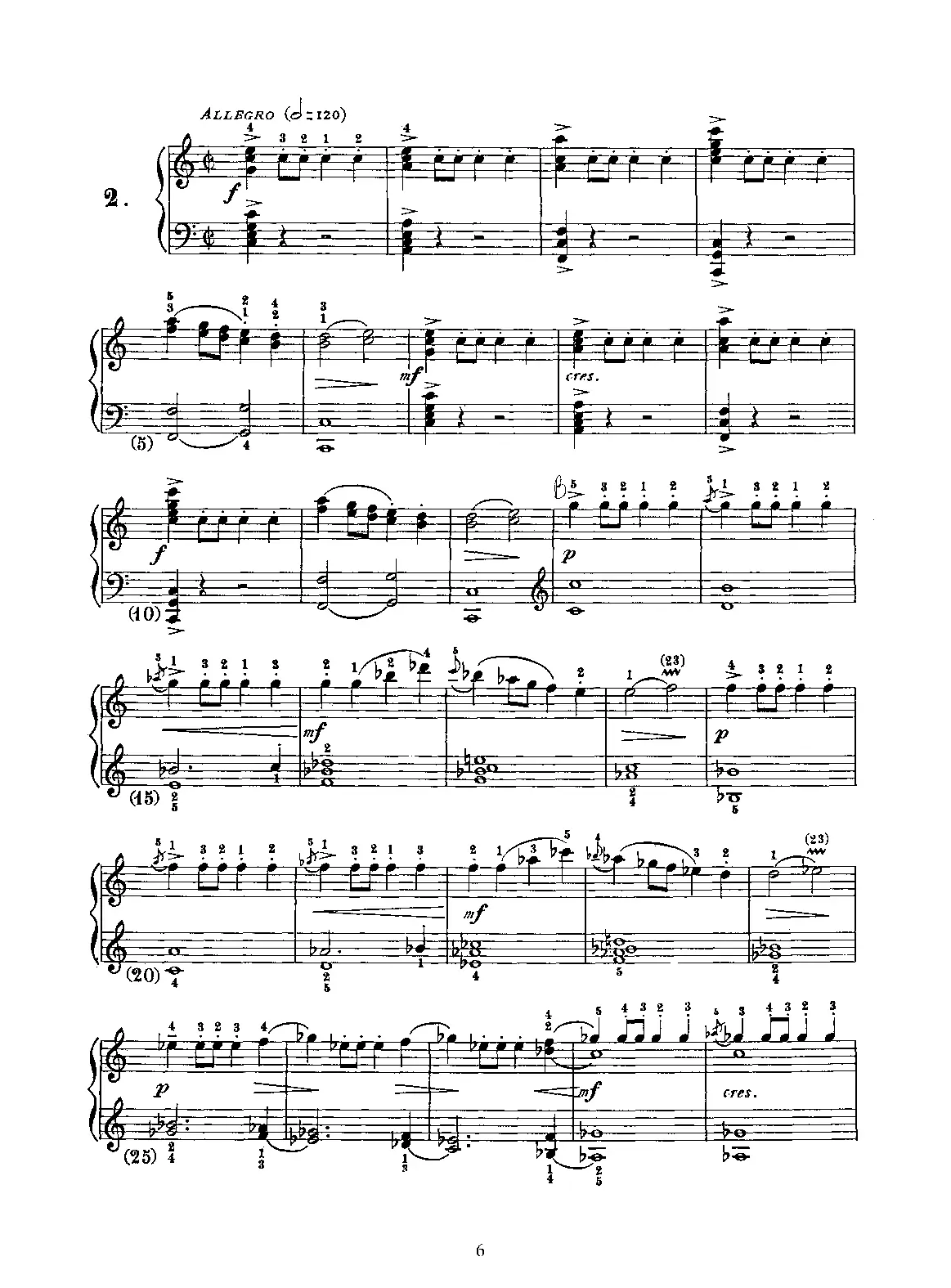 Keyboard Sonata in C major - Page 1