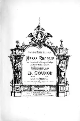 Messe solennelle sur l'intonation de la liturgie catholique
