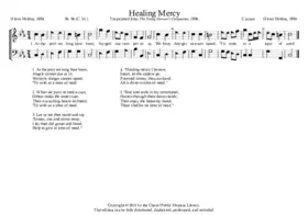 Healing Mercy