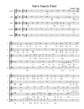Salve Sancte Pater