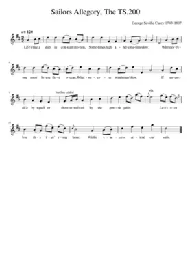 Sailors Allegory The TS.200